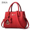 Bag Women's European and American Fashion Handbag Trendy Middle-aged Embroidery Thread Shoulder Messenger Bag Handbag