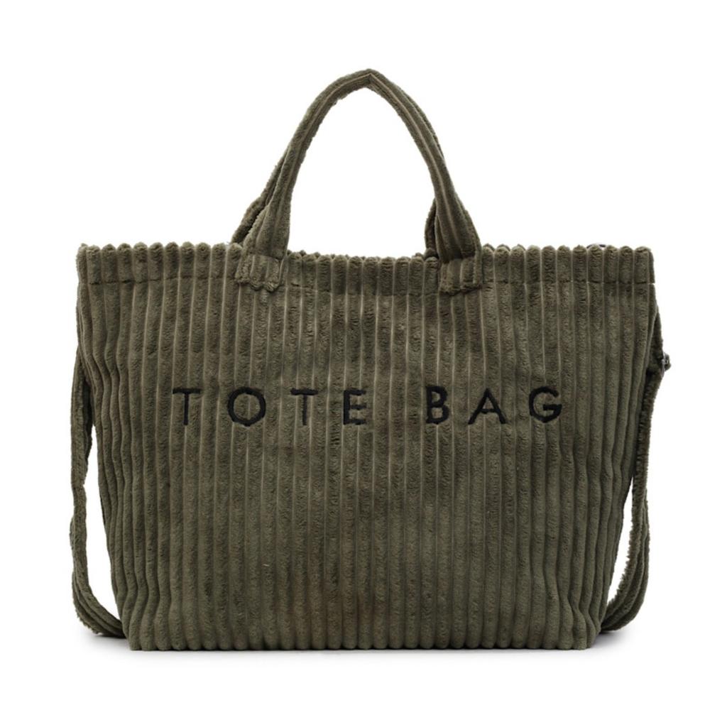 Вместительная сумка через плечо, Женская сумка через плечо, Популярная и универсальная женская сумка из полосатого бархата, Сумка-тоут для переноски писем