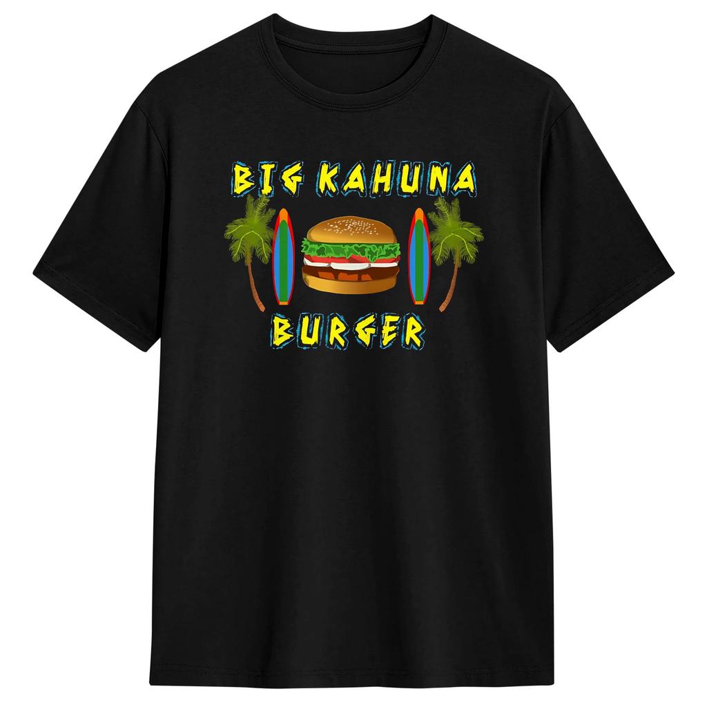 Novelty The Big Kahuna Burger T Shirt Unisexs Cotton Short Sleeve  Oneck Summer Tops Shirts