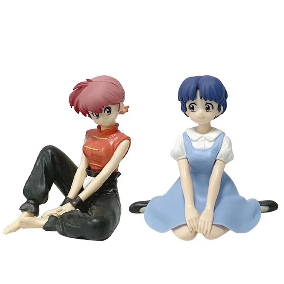 Аниме Ranma 1/2 BANDAINAMCO BANPRESTO Relax Time Шампунь Тэндо Аканэ Ранма ПВХ Фигурка Модель Коллекционная Фигурка Игрушка