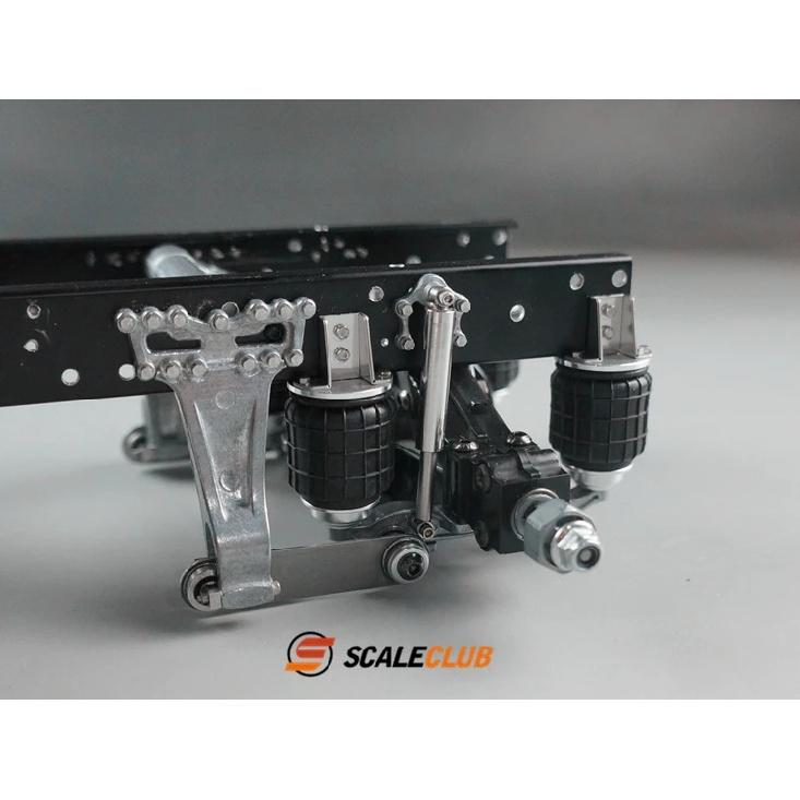 SCALECLUB TAMIYA trailer truck rear bridge single -axis airbag suspension system