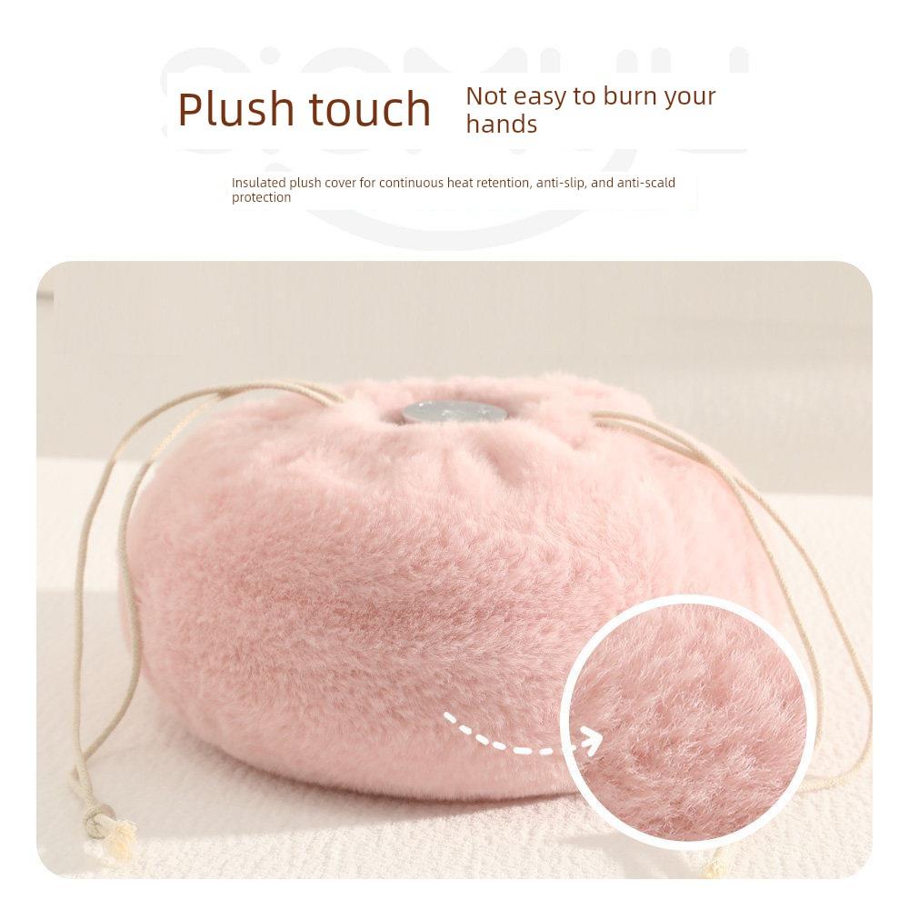 Stainless Steel Hot Water Bottle for Winter, Traditional Style, Thickened, for Warming Feet, Bed, and Hands