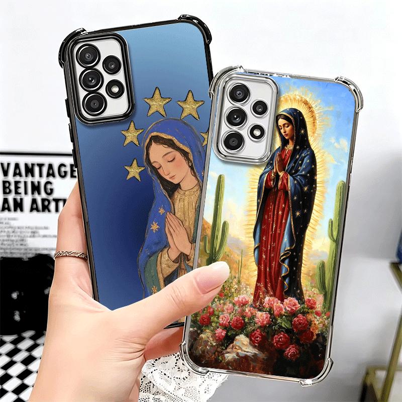 Чехол для телефона с покрытием Дева Мария Дева Гваделупская Для Samsung A17 A07 A37 A57 A16 A56 A15 A55 A14 A54 A13 A53 A26 A36 A25 A35 A