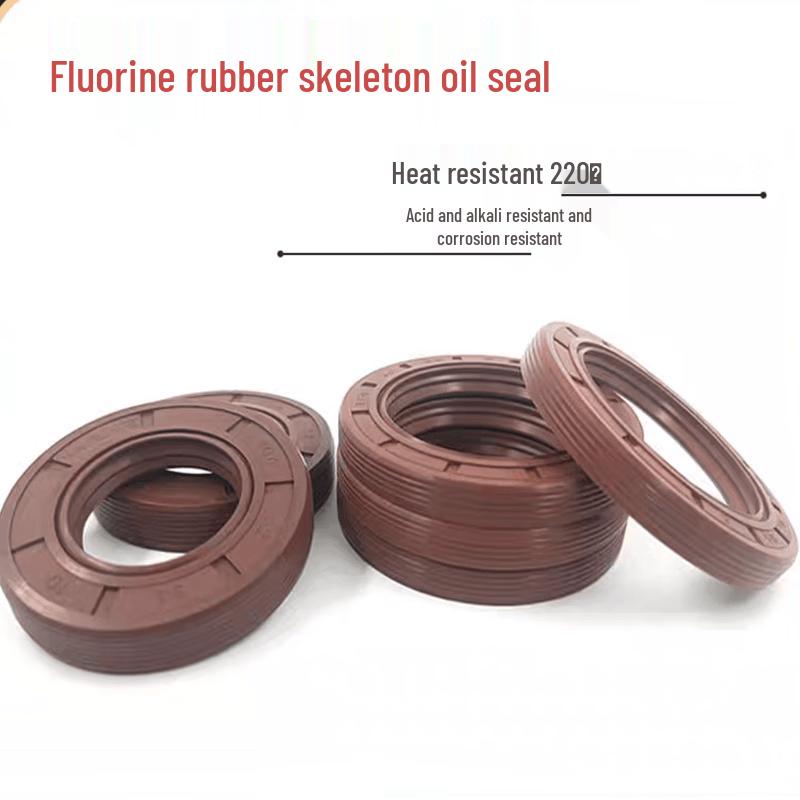 Fluororubber Double Lip Inner Skeleton Seal Ring