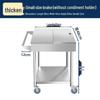 Commercial Stainless Steel Seasoning Cart