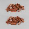 Нетоксичные Moc 10 шт. 63864 Строительные блоки с принтом под дерево, рисунком пола 2431 Совместимые аксессуары Игрушки для самостоятельной сборки Подарок для детей