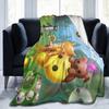 Wobbly Life Sandbox Game Fashion Blanket Cartoon Funny Flannel Novelty Warm Throw Fashion Blankets for Coverlet Decoration Outdoor