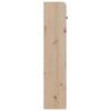 Headboard with Storage Space 180 cm Solid Pine Wood