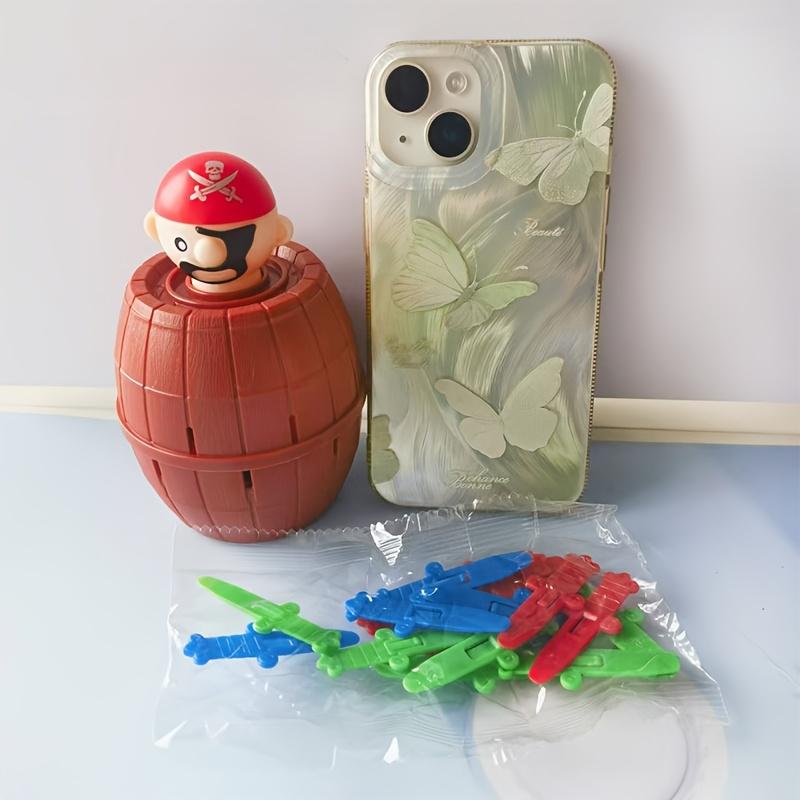 Interactive Spoof Pirate Bucket Game - Funny Spoof Toy, Multi-color Optional