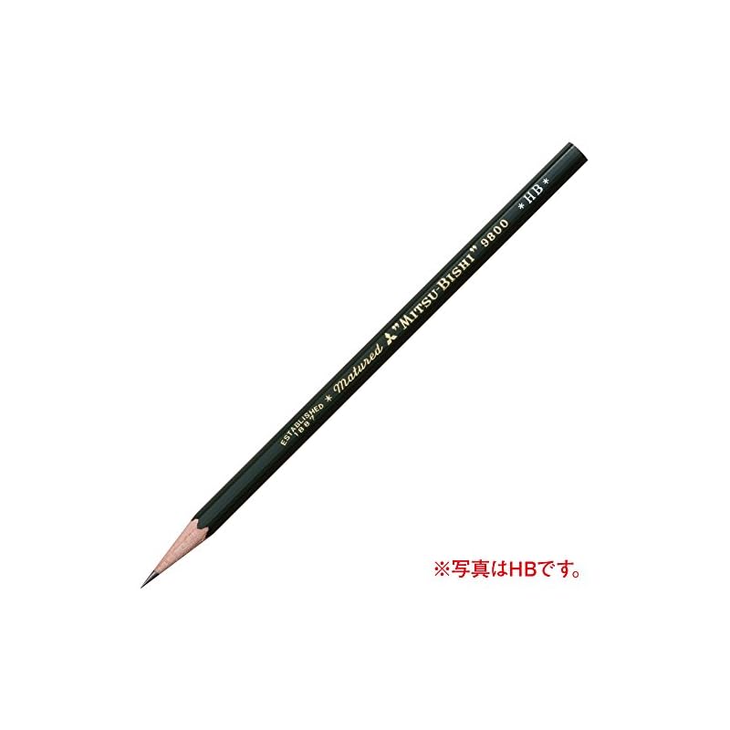 Карандаш Mitsubishi Pencil Uni Office 9800 Твердость 2B K98002B