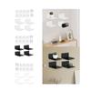 4x Wall Mounted Shelves,Hanging Rack Board Organizer,Acrylic Shelves,Small Shelves,for Bedroom