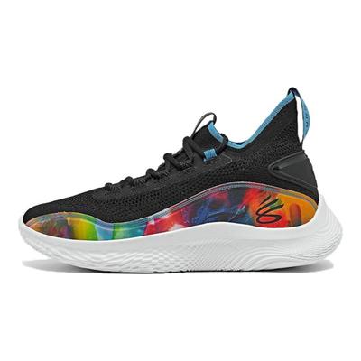 Кроссовки Curry 8 Tie Dye Черные 3024032-001