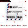 E90 Car For BMW 1PCS Car M Performance Power Motorstport sticker For bmw M Sticker X1 X3 X4 X5 X6 X7 e46 e90 f20 e60 e39 f10 f3