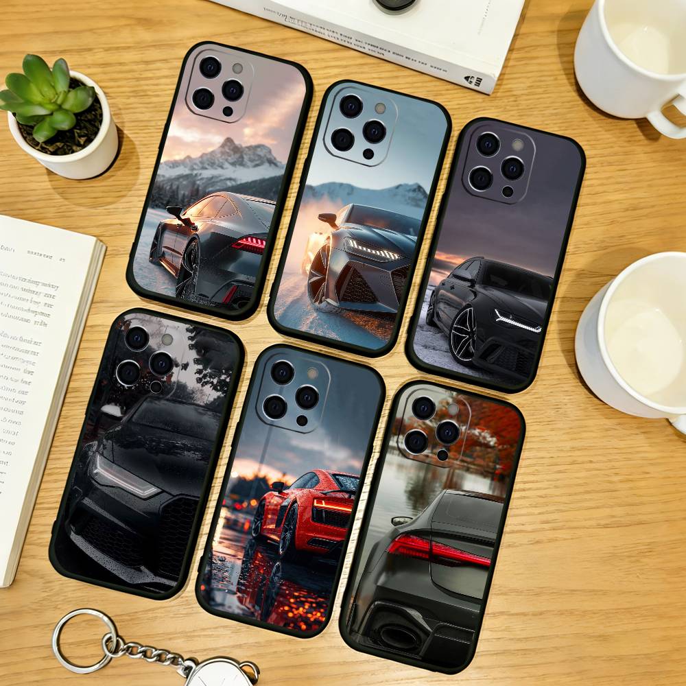 Крутой чехол для телефона Audi RS 7 Sportback Силиконовый Мягкий Для IPhone 17 16 15 14 13 12 11 X XR Plus Pro Max Plus