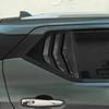 Для Nissan Kicks 2017 2018 - Пластик ABS Заднее окно Четверть Жалюзи Накладка Боковой Вентиляционный Отвод Автомобильные Клейкие Аксессуары