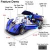 1:Масштаб 24 Pagani Huayra Bc Zonda Hp Модель Автомобиля Игрушка Металлическая Литая Миниатюрная Светящаяся Музыкальная Модели Транспортных Средств Хобби Украшения Подарки