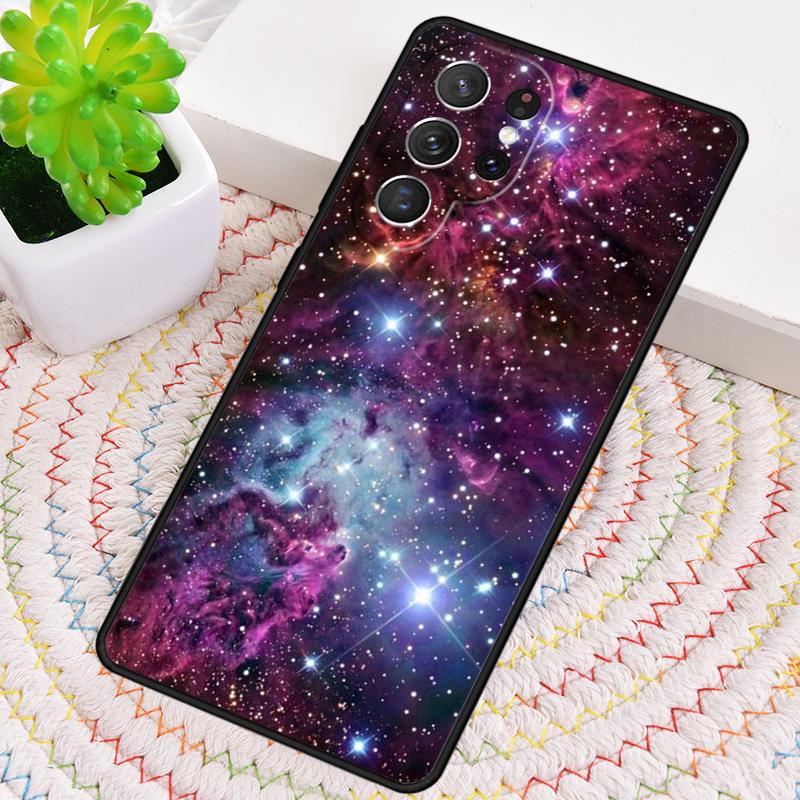 Силиконовый чехол для телефона 'Космос' Для Samsung Galaxy note 10 pro S26 S25 S24 S23 S22 S21 Plus S25Ultra Capa Чехол
