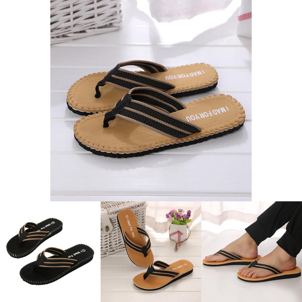 2021 New Summer Men's Fashion Breathable Flip Flops Wholesale