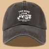 Printed Baseball Cap Fashionable Breathable Sun Hat Versatile Unisex Adjustable Trucker Hat