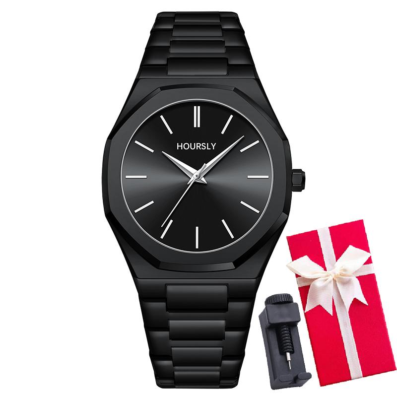 Stainless Steel Band Men Wrist Watches For Male Clock Top Brand Luxury High Quality Gold Men's Quartz Wristwatches Dropshipping