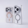 iPhone17PROMAX прозрачный магнитный держатель крышки объектива чехол для мобильного телефона для Apple 16 всесторонний защитный чехол 15