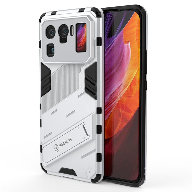 For Xiaomi Mi 11 Ultra Case Cover Shockproof TPU Bumper Bracket KickStand Holder Armor Phone Cover For Xiaomi Mi 11 Ultra Case