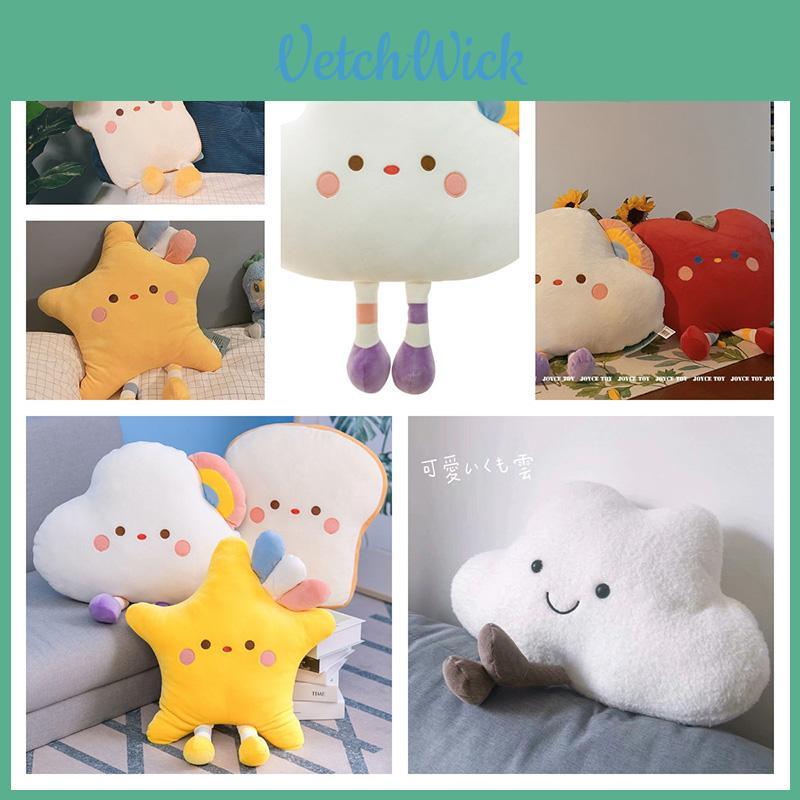 Super Soft And Comfy Cloud And Star Shaped Plush Toys For Teens