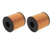 2Pcs Oil Filter 1109CK Engine Protection High Efficiency Long Lasting with Rubber Ring Replacement for Citroen Sega