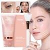 2pcs Collagen Overnight Wrapping Peel Off Facial Mask, Deep Nourishing, Refines Pores with Brush for Women