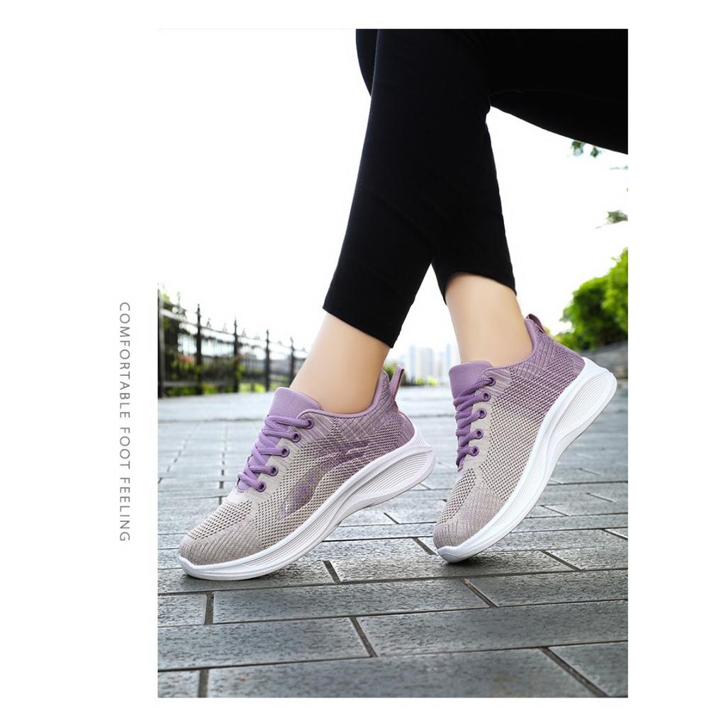 Женская обувь, весенняя новинка, дышащая универсальная повседневная обувь Flyknit, теннисные туфли, кроссовки для бега