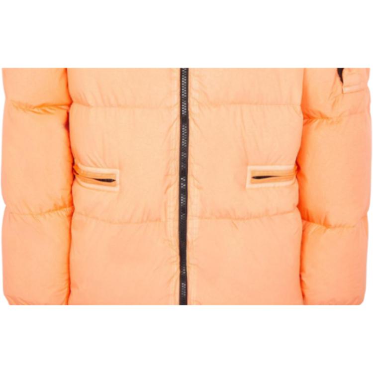STONE ISLAND Пуховик FW22 Унисекс Персиково-розовый 771540223-V0032