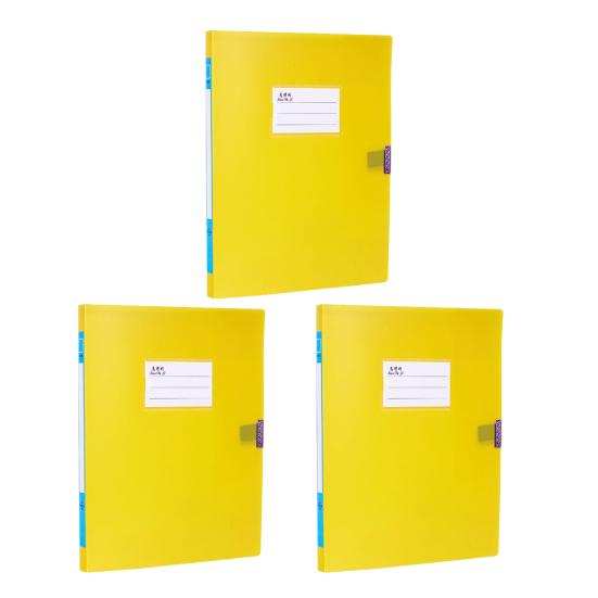 3 шт. Полипропиленовая папка для файлов формата A4, держатель для документов, пластиковая папка для бумаг для школы, офиса, бизнеса, дома