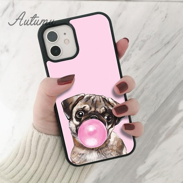 Чехол для телефона с французским бульдогом и собакой для iPhone 11, 12, 13, 14 Pro Max mini X XR XS SE 2020 6S 7 8 Plus, Samsung Galaxy S21 S22, чехол