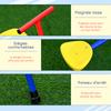 Children s Seesaw Swing For Ages 3 To 8 Rotating 360 Degree Pivot With 4 Legs And Handles 184 X 76 X 71 Cm Multicolor