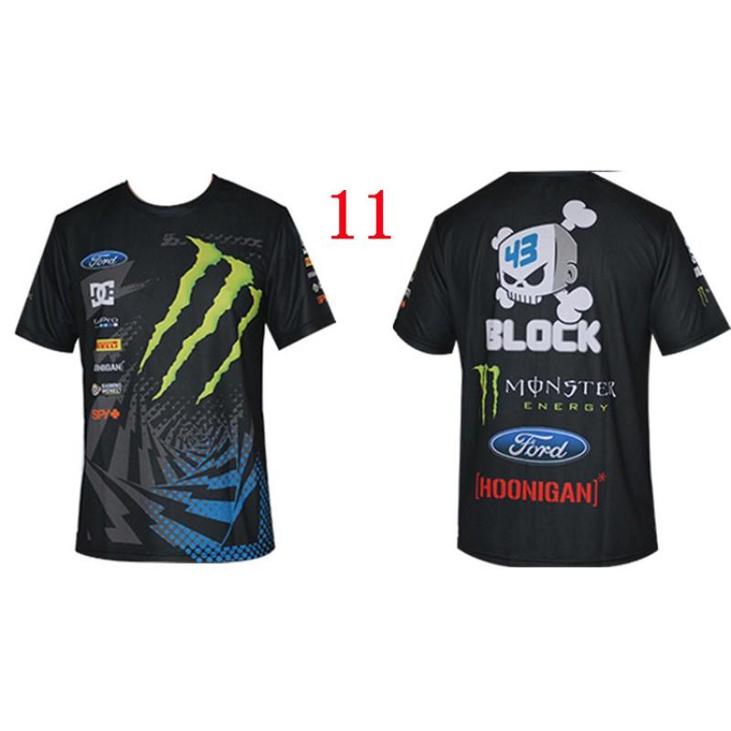 Mens Quick-Dry Cycling Jersey Short Sleeve Mountain Bike Off-Road Motorcycle Top Breathable Performance Shirt