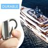 2Pcs 316 Stainless Steel Spring Locked Fender Hooks Practical Marine Spring Snap Hook  Tug Ship