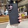 Матовый чехол для Samsung Galaxy S24 S23 S22 Ultra Plus с магнитной беспроводной зарядкой, противоударная прозрачная акриловая накладка на телефон