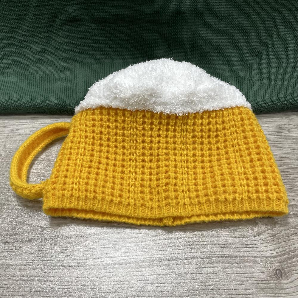 Unisex Beanies Ear Warmers Hairline Cap Fun Gift Pullover Cap  Women Men
