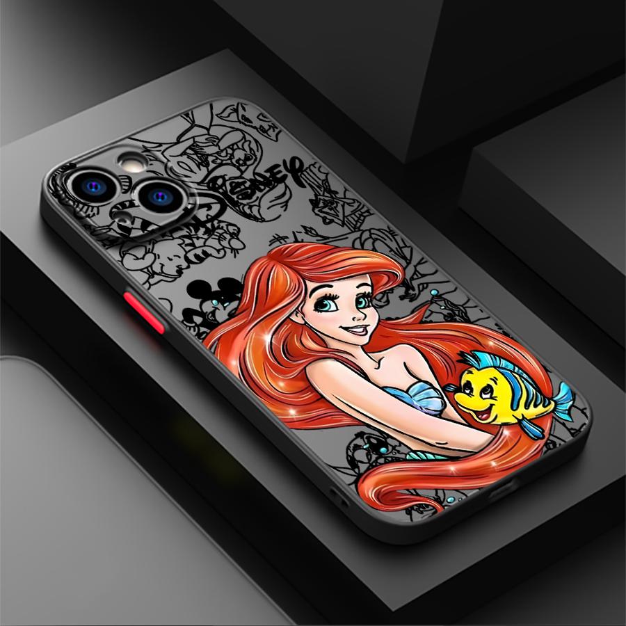 Красивая Задняя Крышка Чехол Принцесса для iPhone 17 Pro Max XS XR 11 Air 13 Mini 15 14 12 7 8 SE 17e 16 Plus