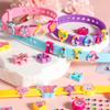 Набор для изготовления браслетов для девочек DIY Наборы для рукоделия с украшениями Браслеты с буквами Игрушки Подарки для вечеринки и путешествий