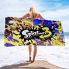 Game Splatoon Microfiber Blanket Quick Drying Beach Towels Oversized Printing Super Absorbent Pool Towel Blanket