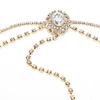 Rhinestone Crystal Vintage Headpiece Dainty Design Wedding Head Chain  Wedding Ceremony