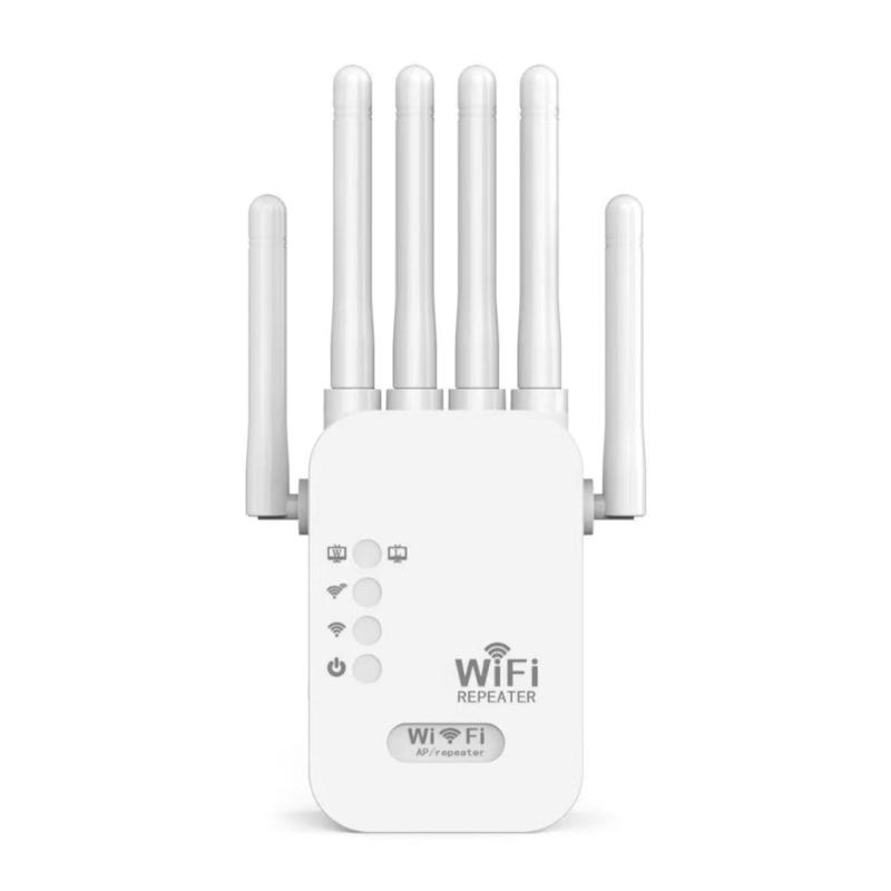 Усилитель WiFi с 6 антеннами, репитер WiFi, усилитель сетей 2,4 ГГц, бустер WiFi, усилитель сигнала WiFi