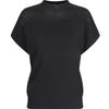 Shop   Women Half Polo Simple Raglan Cap Sleeve KniT T shirT Bom Wkn260017 Grey