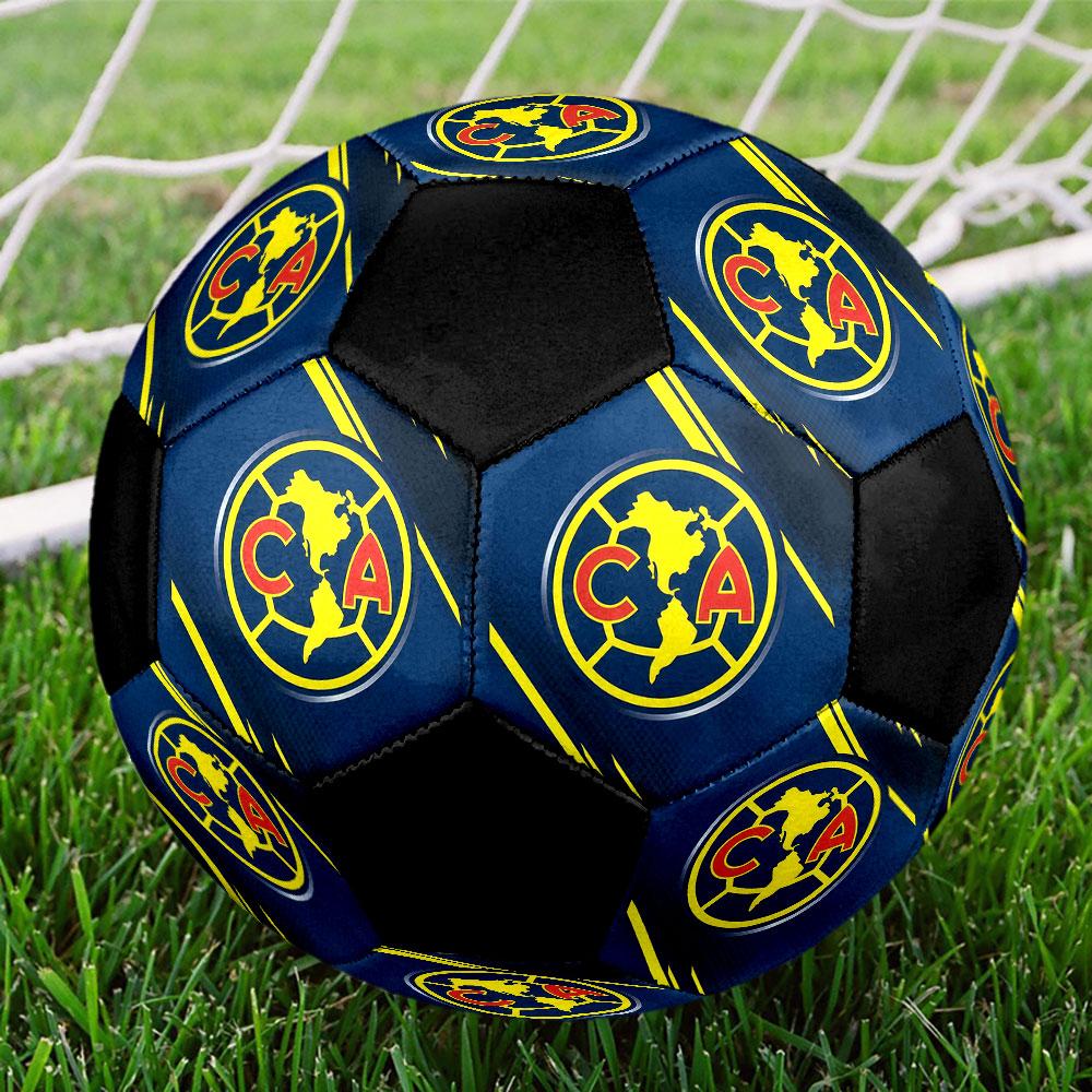 1pc Club America Soccer Ball Size 5 Indoor Soccer Ball Fashion Colorful Backyard Game - Great For Sports Fans Gift HE17