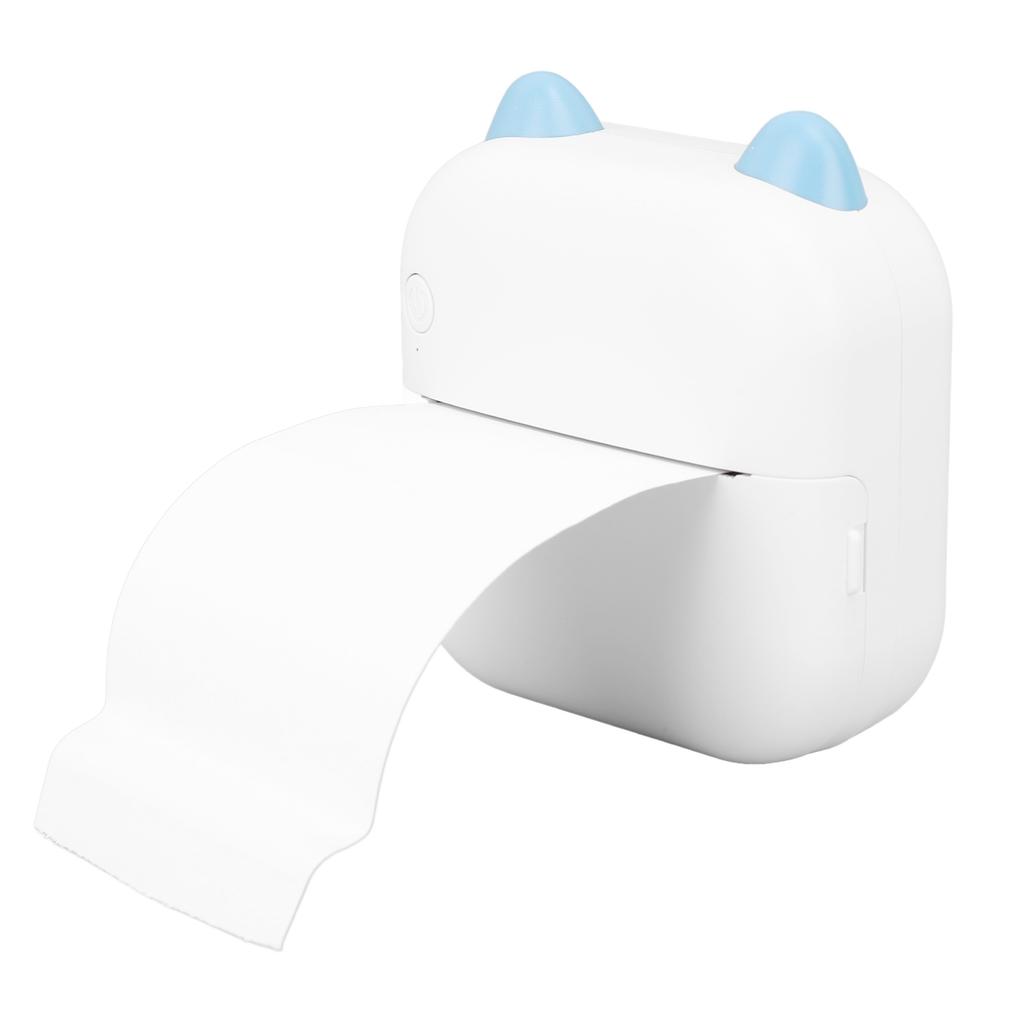 Mini Printer Inkless Easy To Carry 800mAh Rechargeable Battery Low Noise Bluetooth Mobile Thermal