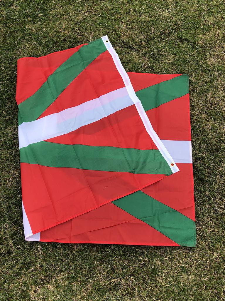 SKY FLAG Флаг Страны Басков 90x150см 3x5 футов Двусторонний Печать Полиэстер Подвесной Испания Испанский Икурринья Флаг Страны Басков
