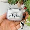 Кошка с большими глазами подходит для защитного чехла для наушников Apple AirPods 1 Новый защитный чехол для airpodspro1 pro1 ухо