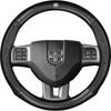 Чехол на руль Dodge - Натуральная кожа и углеволокно, Универсальный размер для всех сезонов
