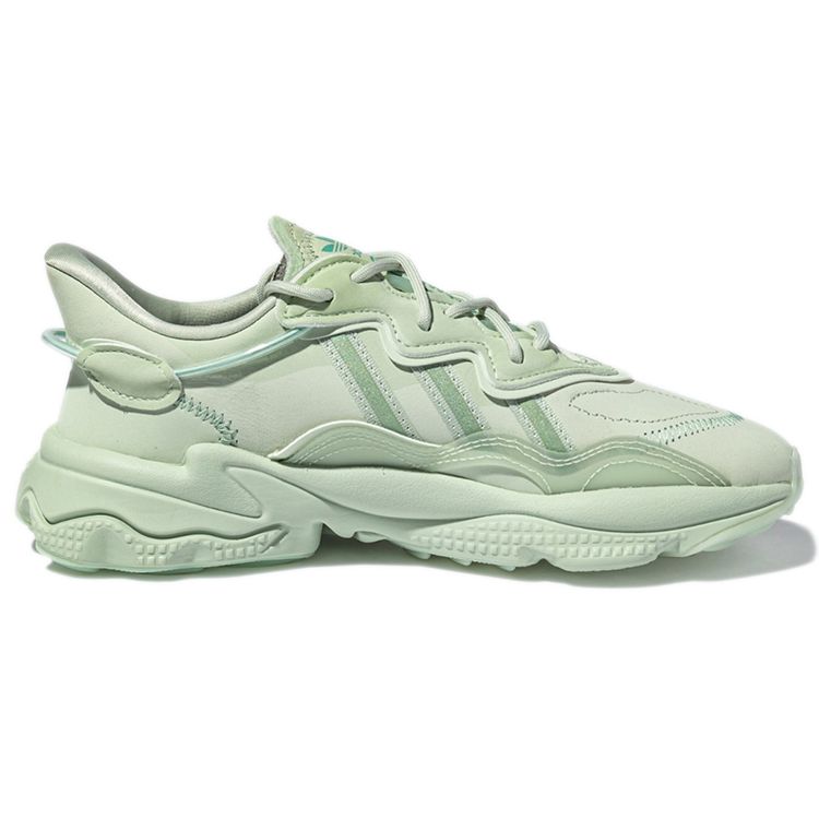 Adidas Ozweego льняные зеленые женские кроссовки Hazy-Green Dash-Green GY1038